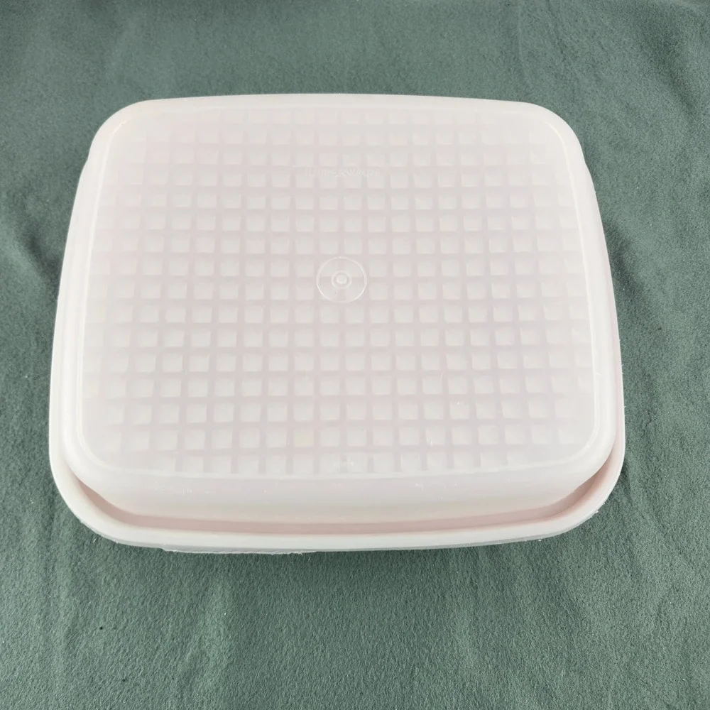 Tupperware Season 'N Serve Meat Keeper‎ Marinade Container w/Lid Paprika 1294-4